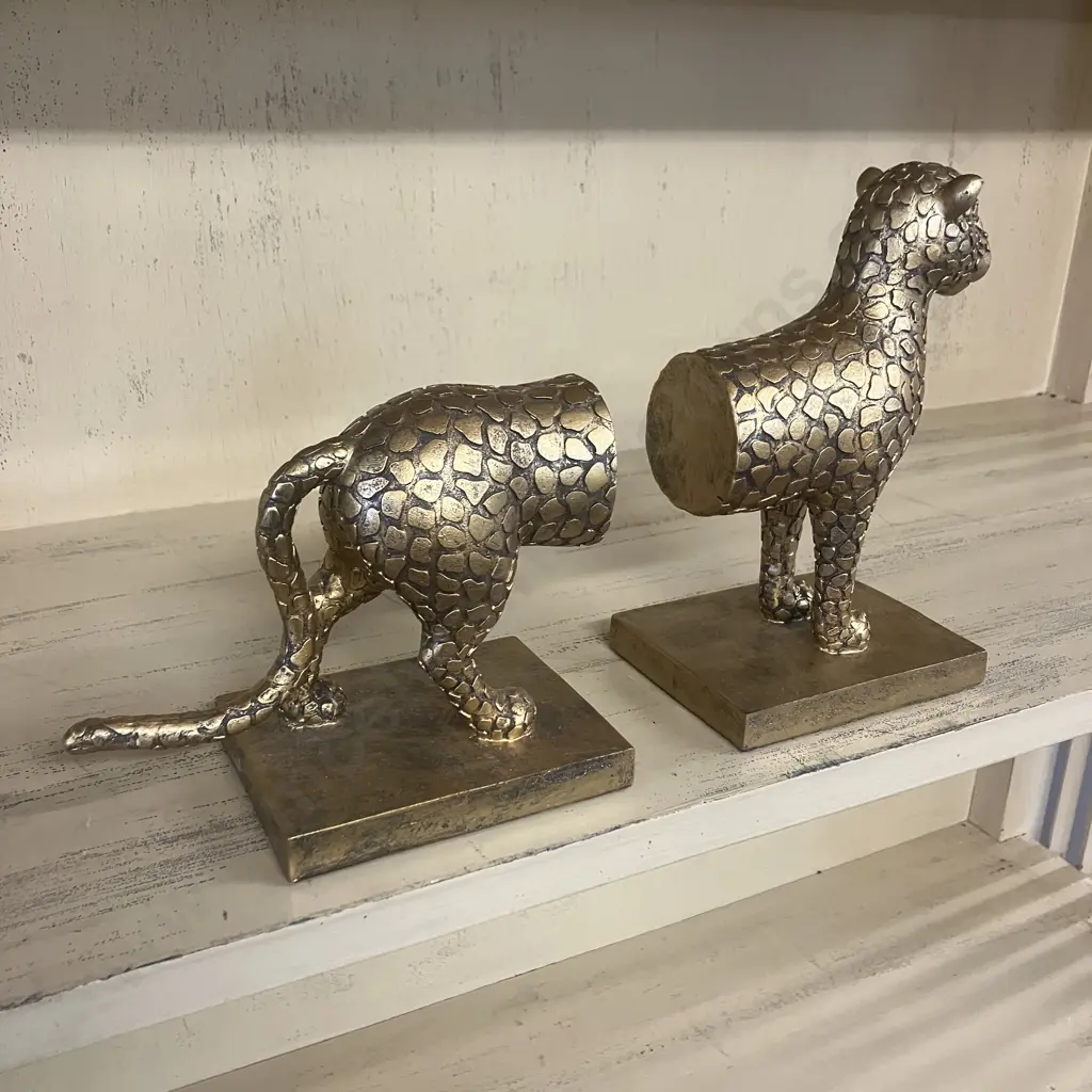 Leopard Decorative Bookends Image 1++