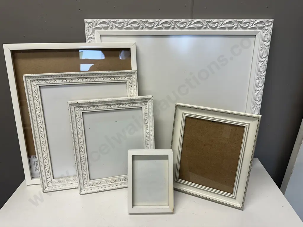 Selection Of Photo Frames White Ornate Etc Image 1++