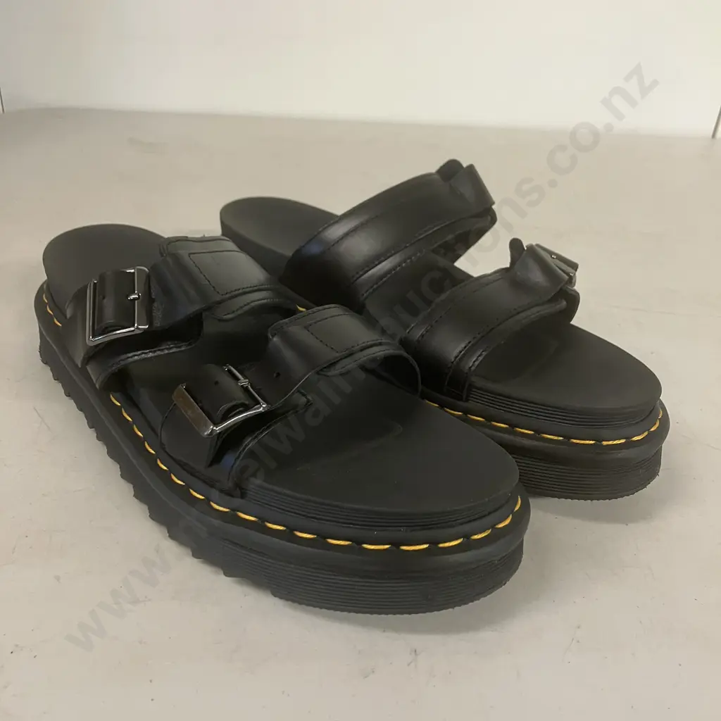 Dr. Martens Womens Myles Brando Leather Sandals UK10 / EU45 Image 1++
