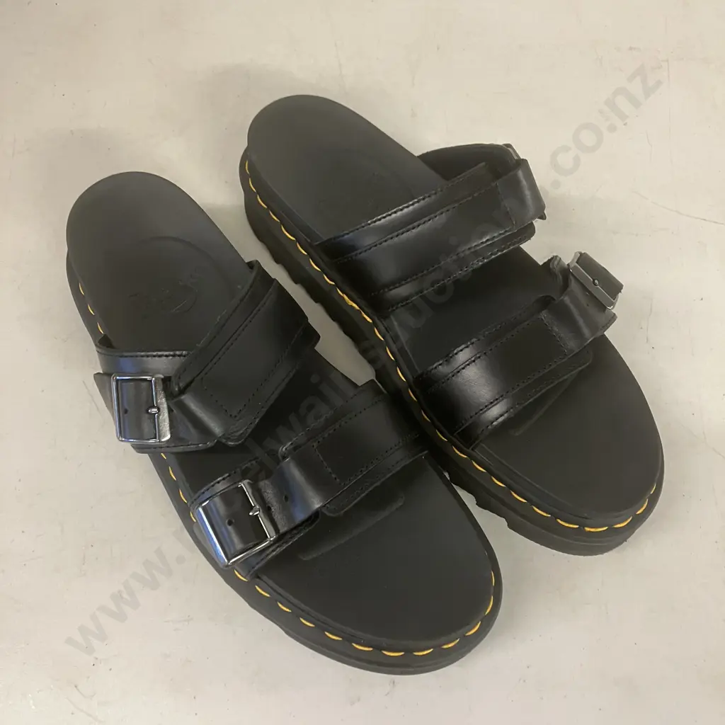 Dr. Martens Womens Myles Brando Leather Sandals UK10 / EU45 Image 1++