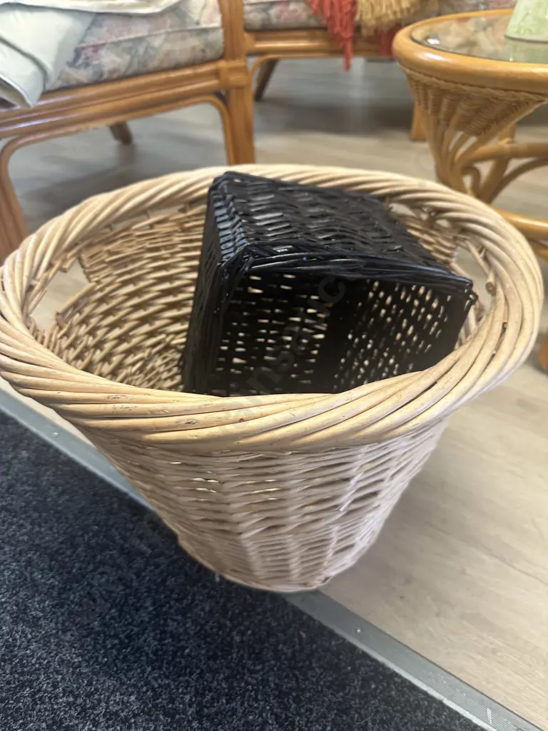 Cane Baskets x2 Image 1++
