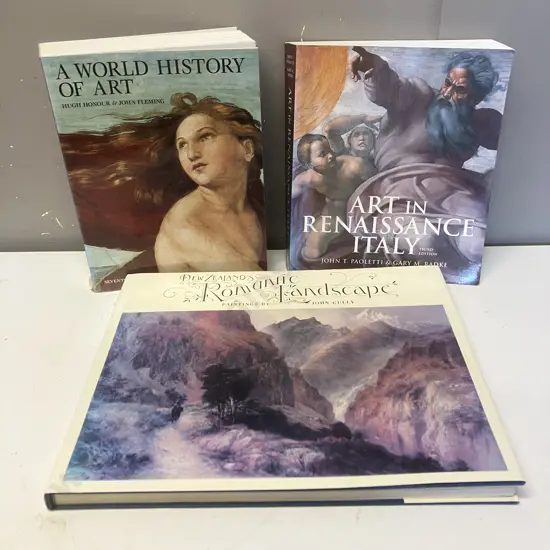 NZs Romantic Landscape John Gully, A World History Of Art & Art In Renaissance Italy