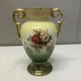 English Antique Calais Farming Scene Vase. H27cm Image 1++