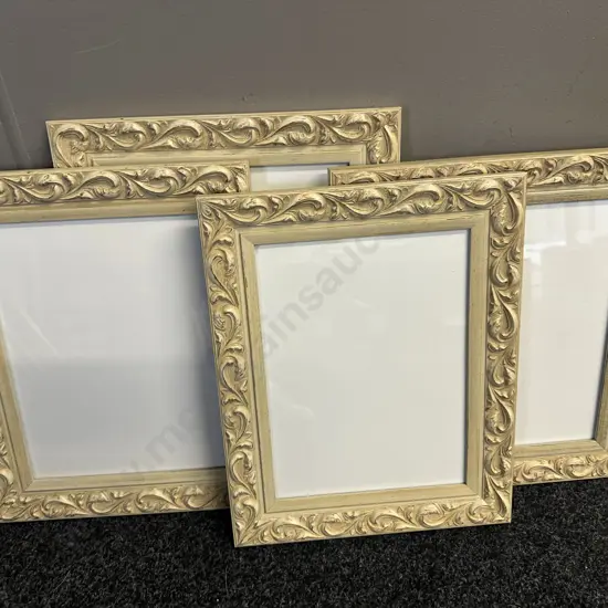 Assorted Vintage French Style Ornate Frames x4