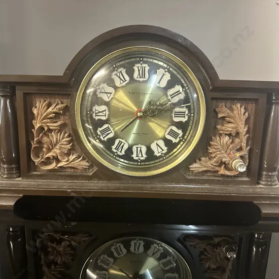 Vintage Tokyo Mantle Clock H16,W33cm.