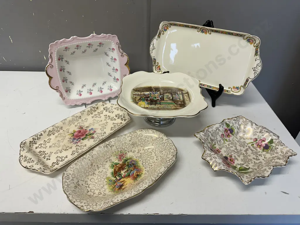Selection Of Serving Dishes Including Royal Albert Etc Image 1++