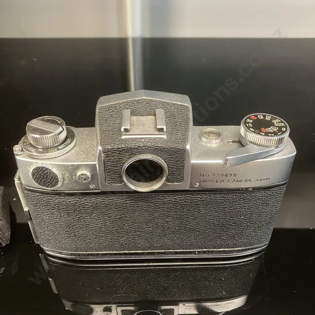 Miranda Sensorex Model C Camera #939498, With Soligor Wide-Auto 1:2.8 f=28mm Lens - 1970 Japan Image 1++