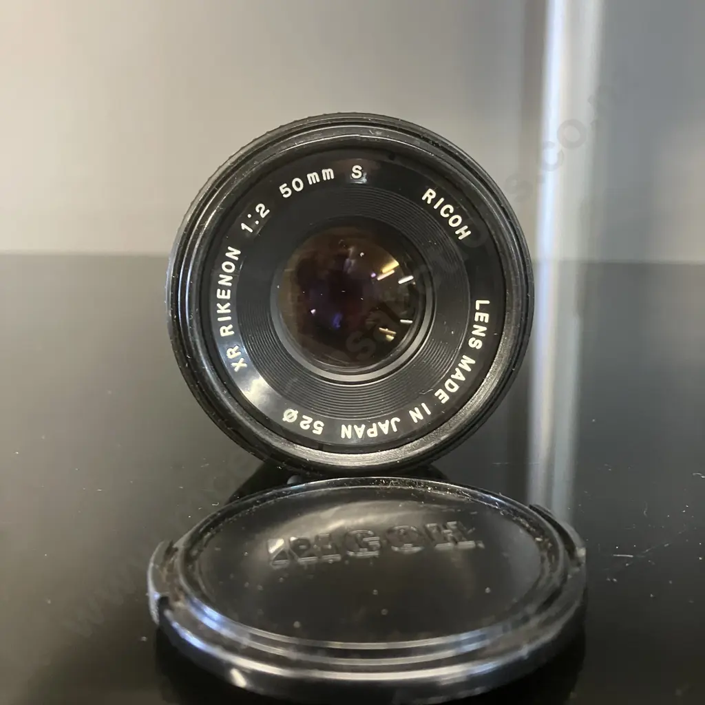 Ricoh XR Rikenon 1:2 50mm S Camera Lens, PK Mount Image 1++