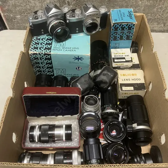 Soligor TM Cameras, Lenses, Accessories