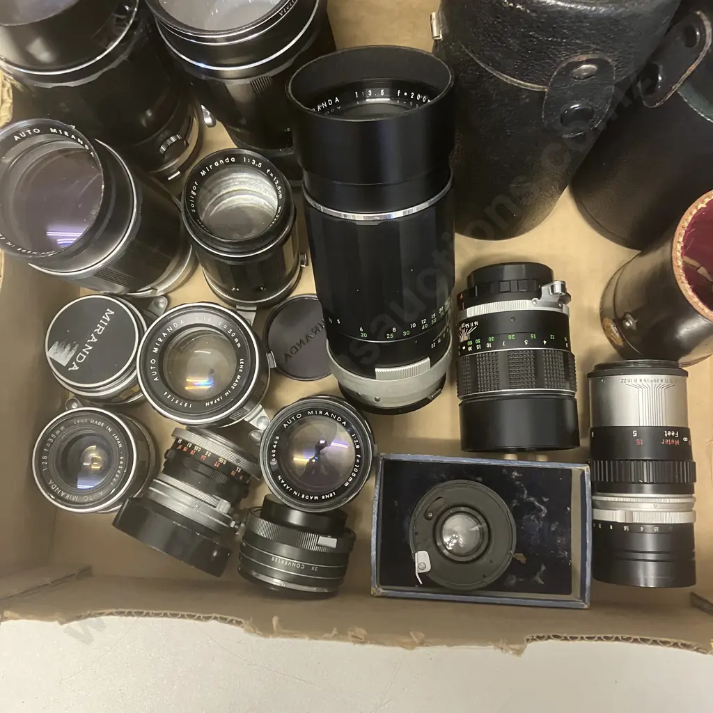 Miranda Camera Lenses - Assorted Mounts Image 1++