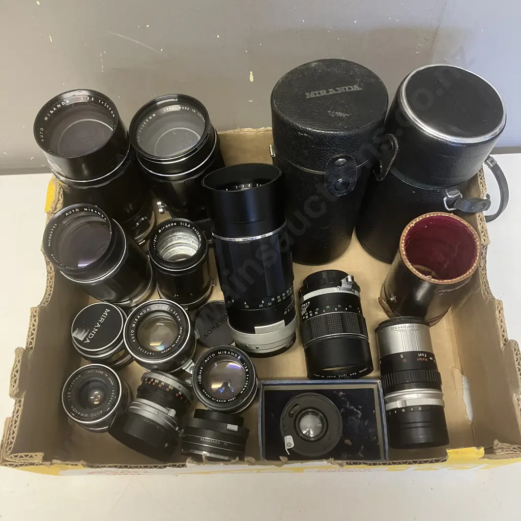Miranda Camera Lenses - Assorted Mounts Image 1++