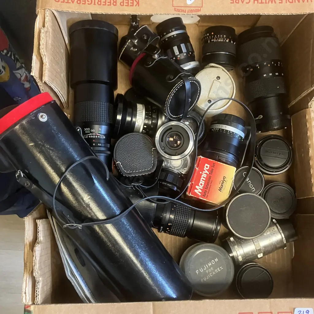 Box Lot Camera Items Image 1++