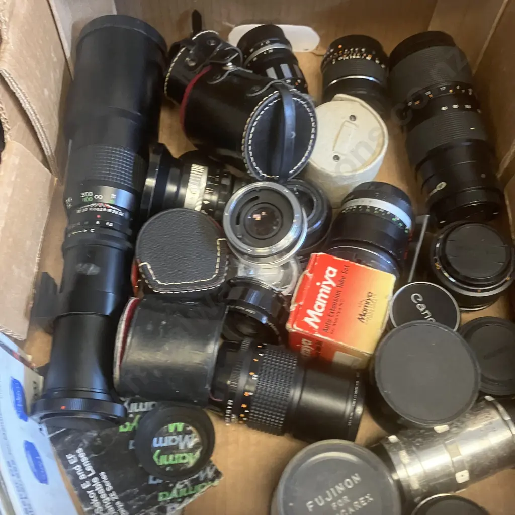 Box Lot Camera Items Image 1++