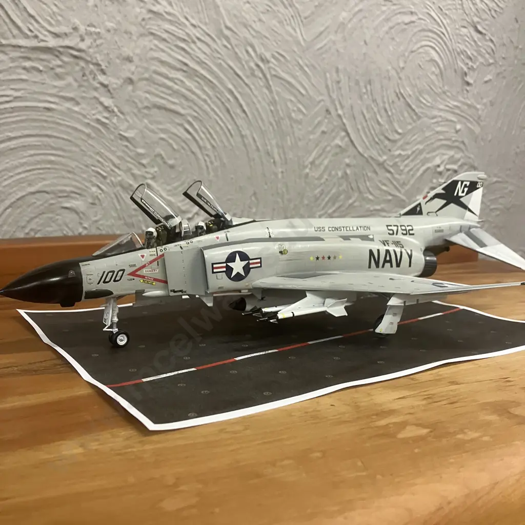 1:48 USN McDonnell Douglas F-4J Phantom - Lt Randy Cunningham VF96 Fighting Falcons (USA First Ace Pilot Since Korea) Image 1++