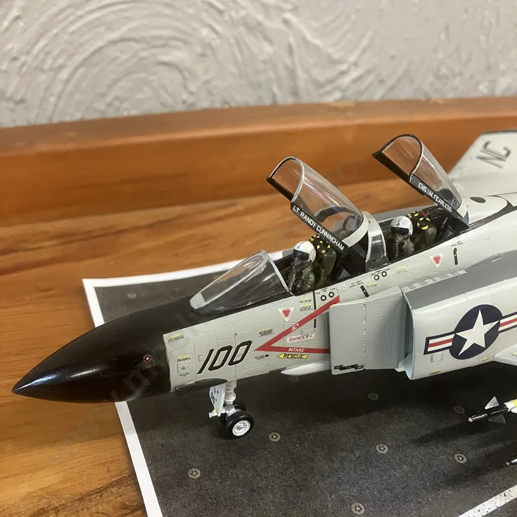 1:48 USN McDonnell Douglas F-4J Phantom - Lt Randy Cunningham VF96 Fighting Falcons (USA First Ace Pilot Since Korea) Image 1++