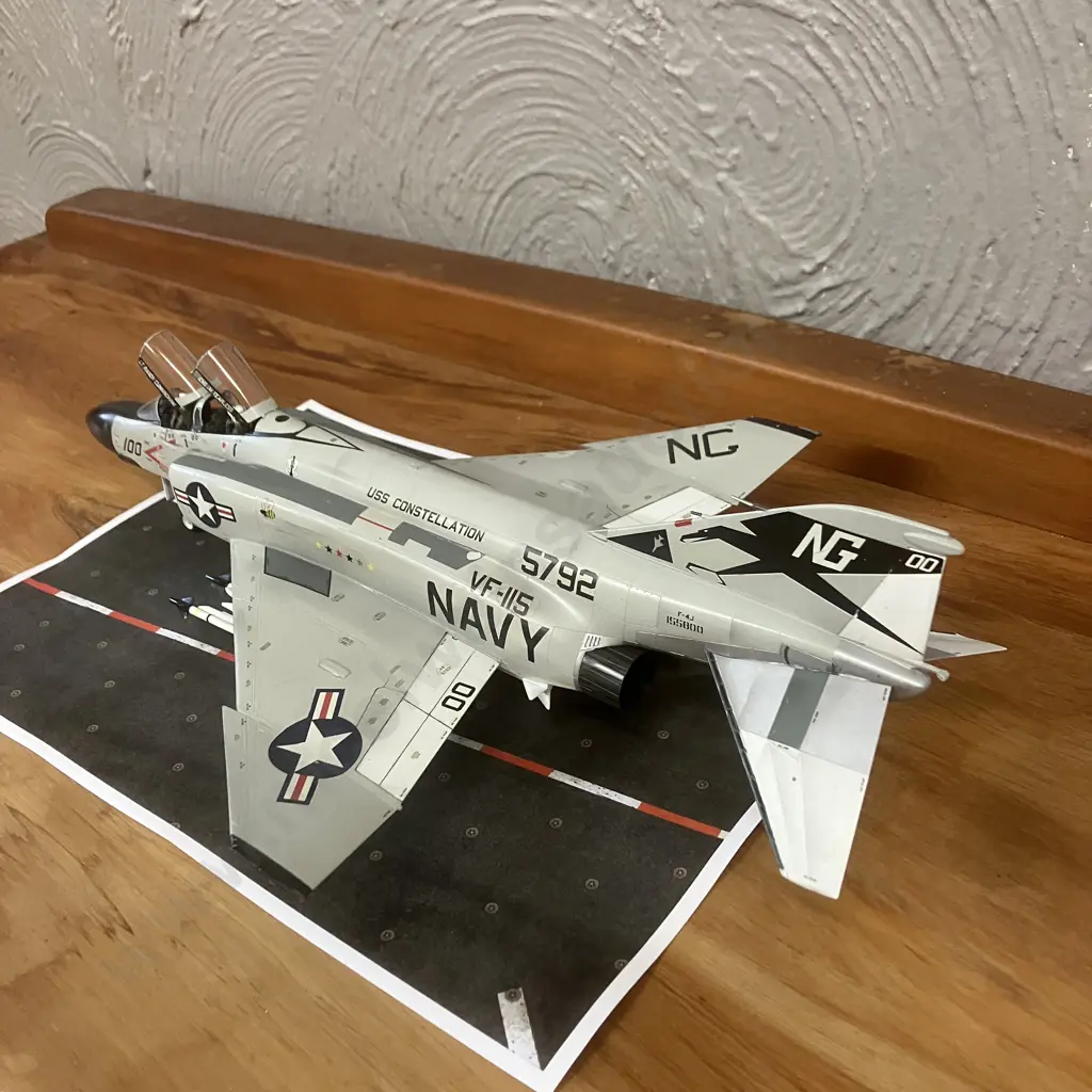 1:48 USN McDonnell Douglas F-4J Phantom - Lt Randy Cunningham VF96 Fighting Falcons (USA First Ace Pilot Since Korea) Image 1++