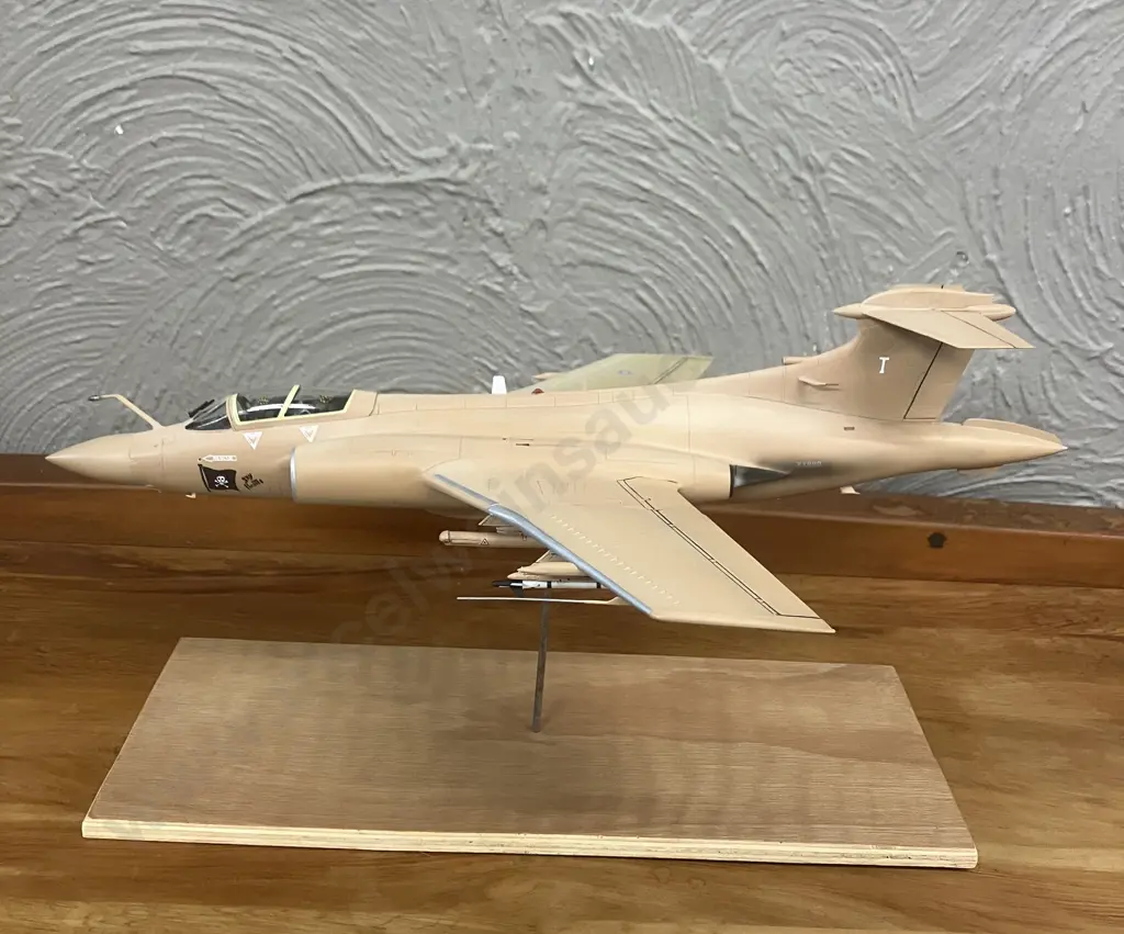 1:48 RAF Blackburn Buccaneer S.2B In Operation Granby Desert Paint Scheme - 1991 Gulf War Image 1++