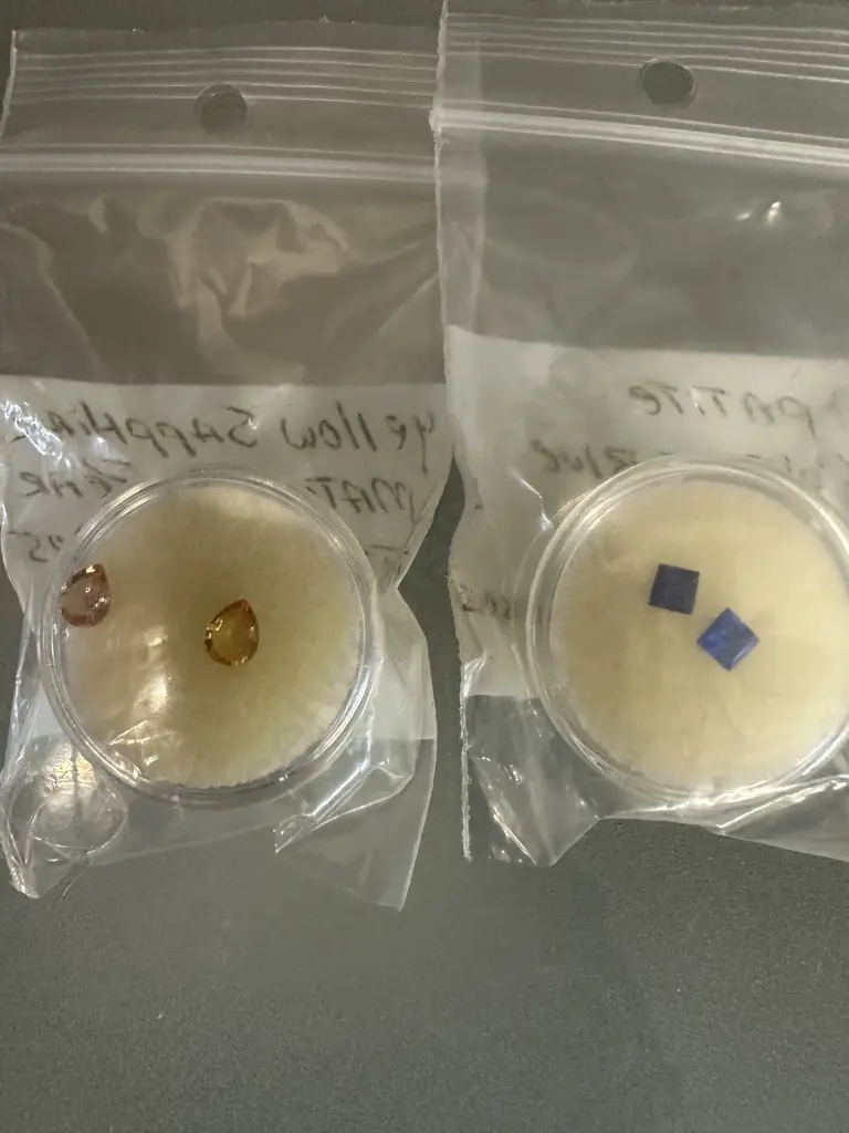 Apatite Colbolt Blue Match Set & Yellow Sapphire Match Set Image 1++