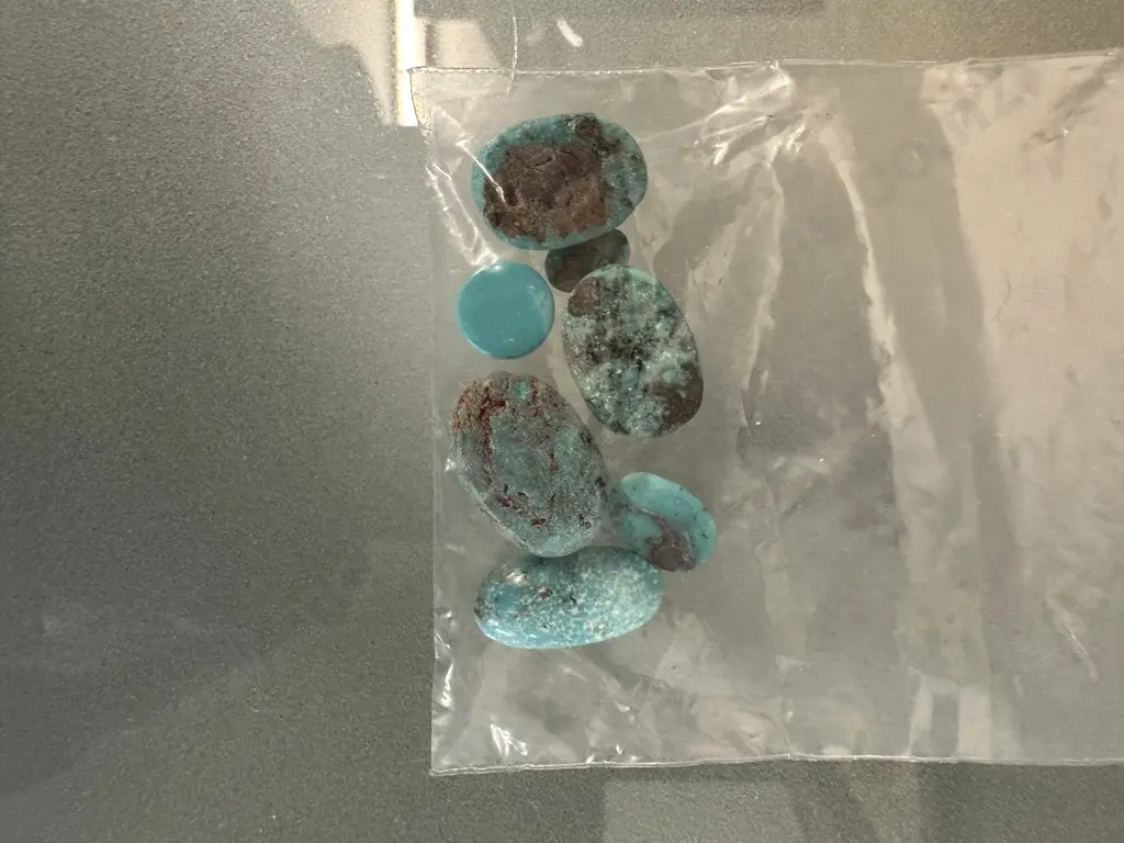 Selection Of Turquoise Gemstone Pieces Image 1++