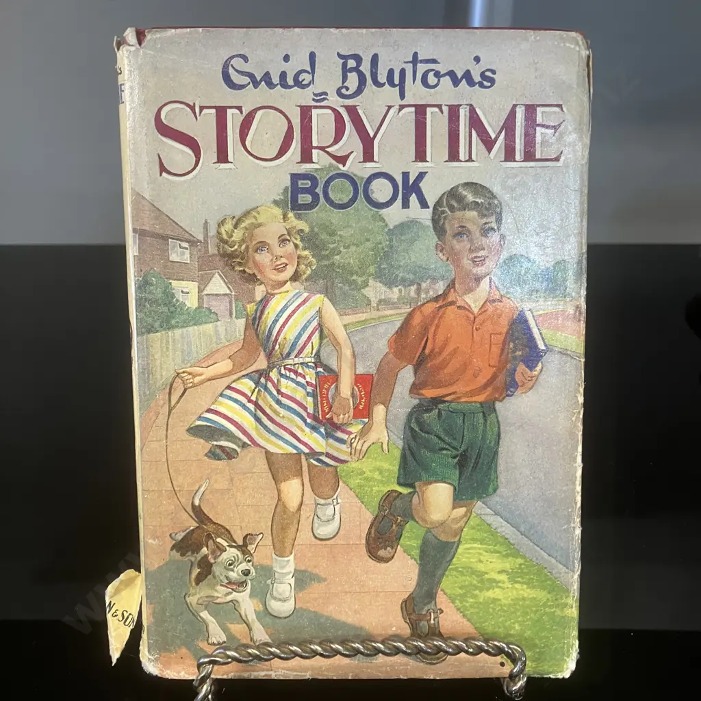 Enid Blyton's Storytime Book by Enid Blyton 1964 First Edition, Hardcover With Dust Jacket, Dean & Son Publisher Image 1++
