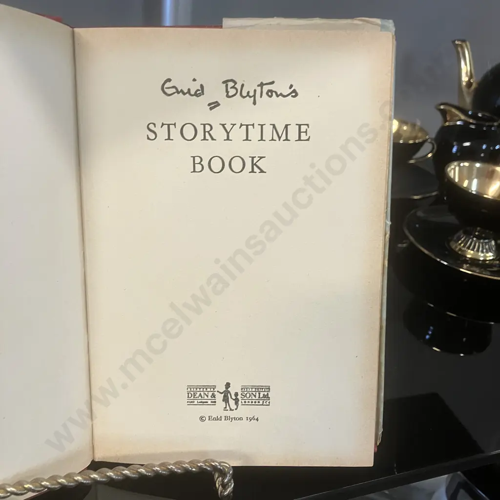 Enid Blyton's Storytime Book by Enid Blyton 1964 First Edition, Hardcover With Dust Jacket, Dean & Son Publisher Image 1++