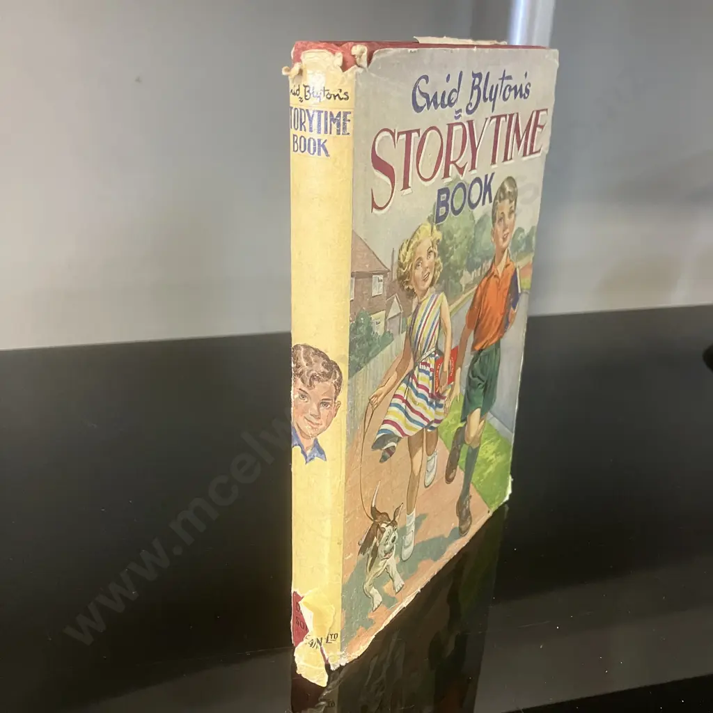 Enid Blyton's Storytime Book by Enid Blyton 1964 First Edition, Hardcover With Dust Jacket, Dean & Son Publisher Image 1++
