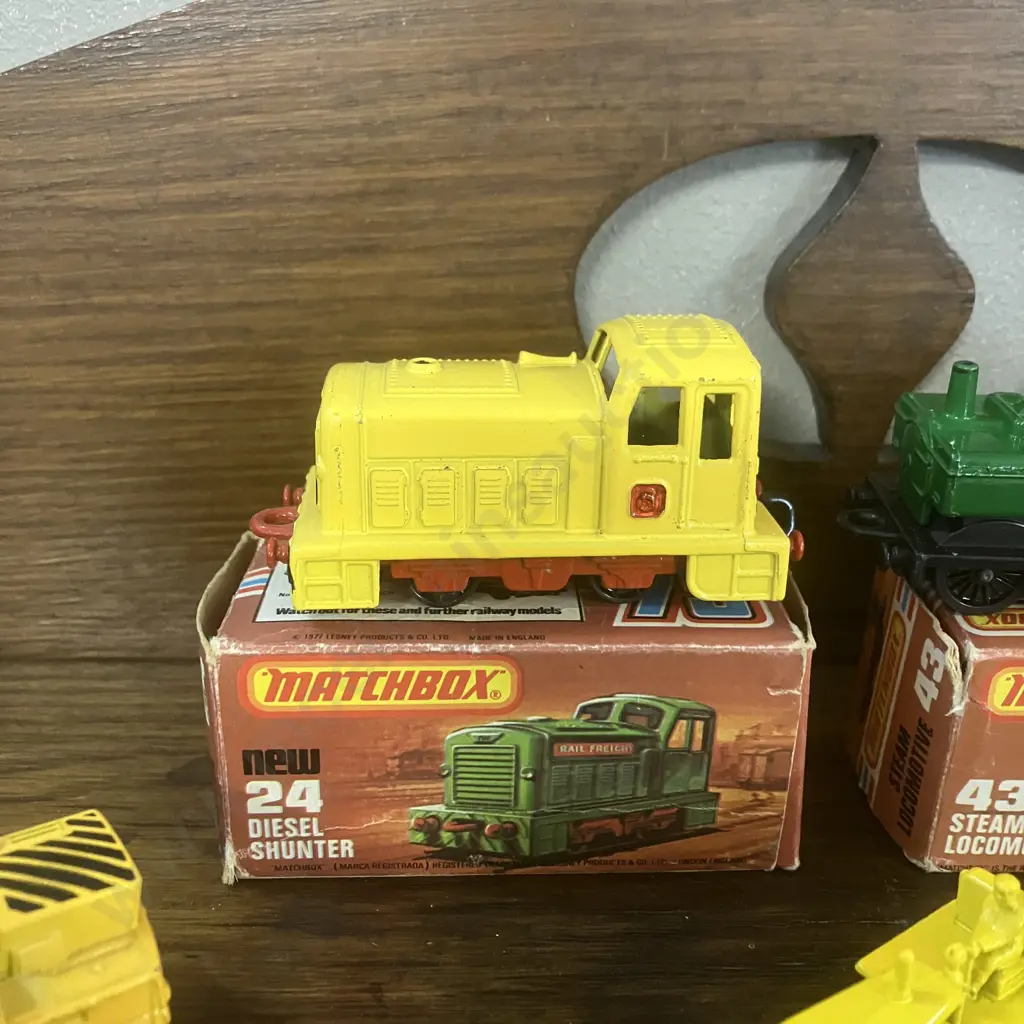 Matchbox Superfast No 24 Diesel Shunter in Box & No 47 Pannier Tank Loco - Lesney, Made in England Image 1++