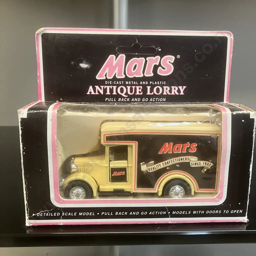WELLY 'Mars' Promotional Antique Lorry In Box. No 9360 Image 1++