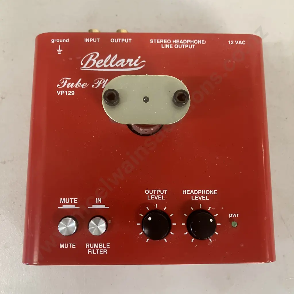 Bellari VP129 Tube Phono Preamplifier (No Power Lead) Image 1++