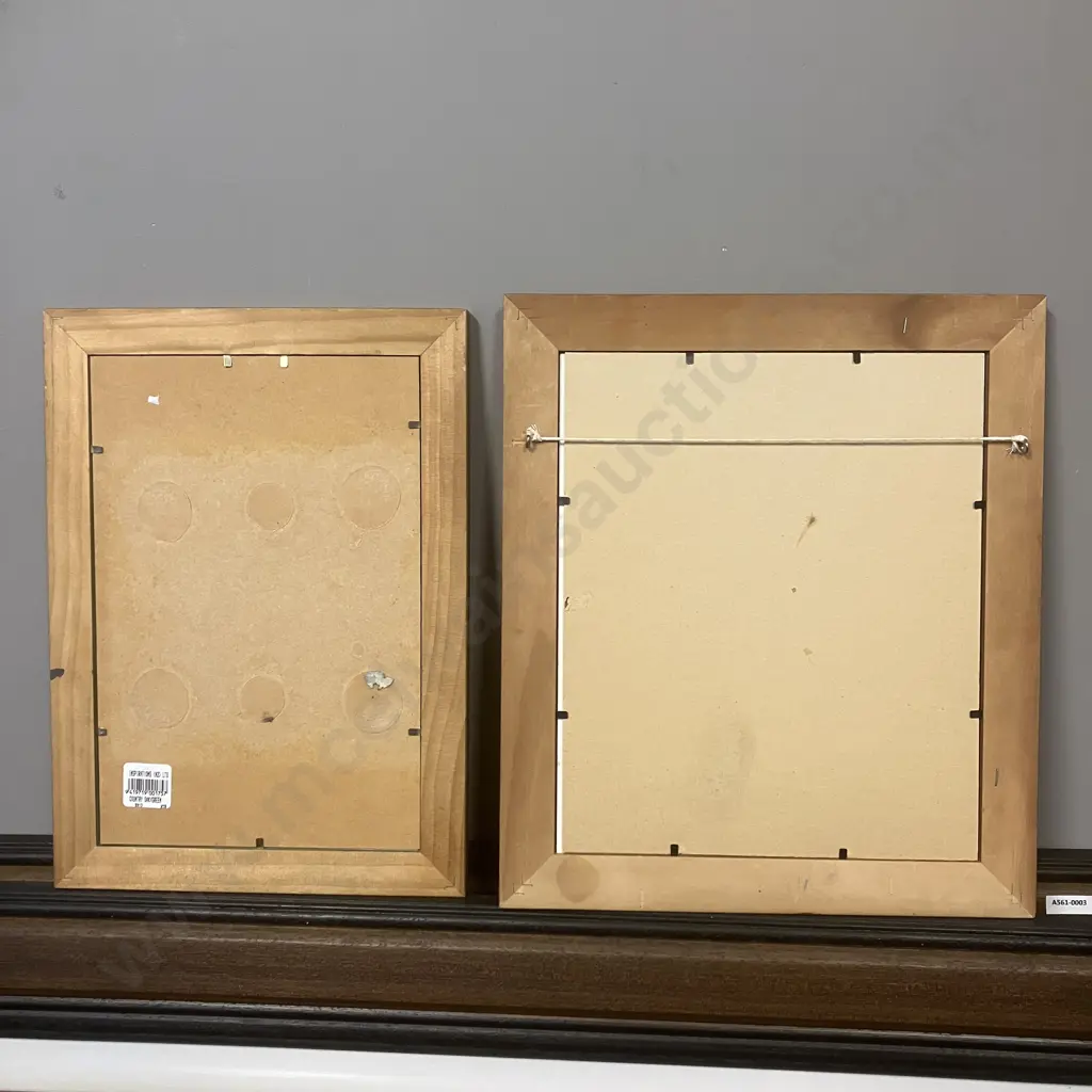Pair of John Lennon Framed Glazed Pictures, 37 x 32cm & 36.5 x 26cm Image 1++