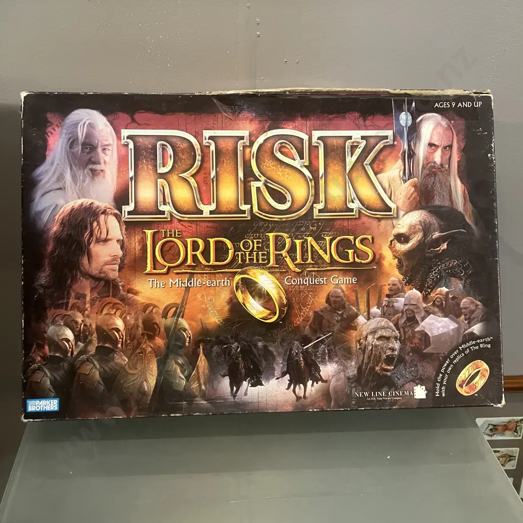 Lord Of The Rings Risk Board Game Image 1++