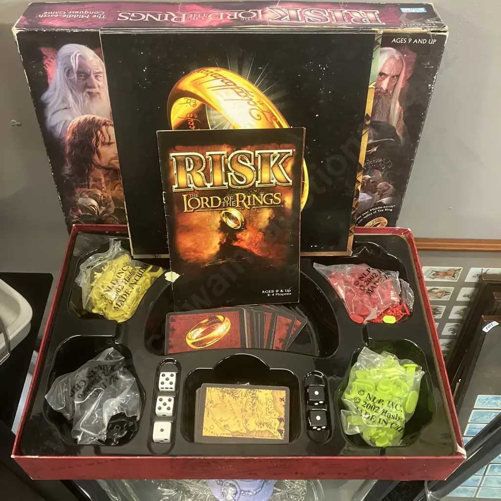 Lord Of The Rings Risk Board Game Image 1++