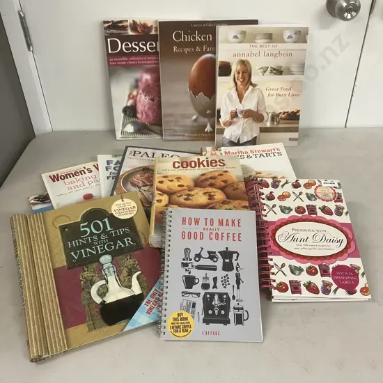 Cookbooks & Coffee Table Books
