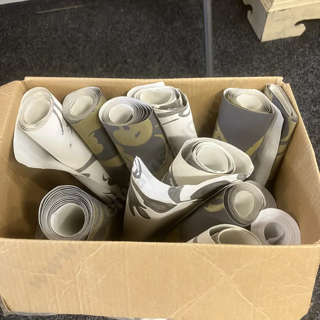 Box Lot Assorted Part Wallpaper Rolls Image 1++