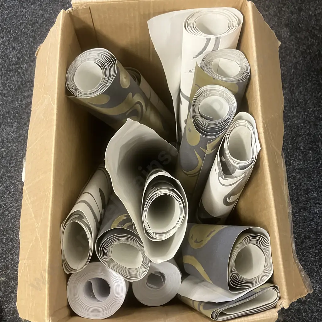 Box Lot Assorted Part Wallpaper Rolls Image 1++