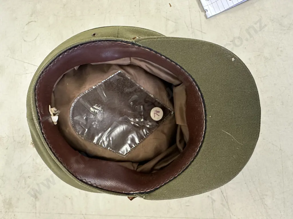 Vintage Green Military Cap Image 1++