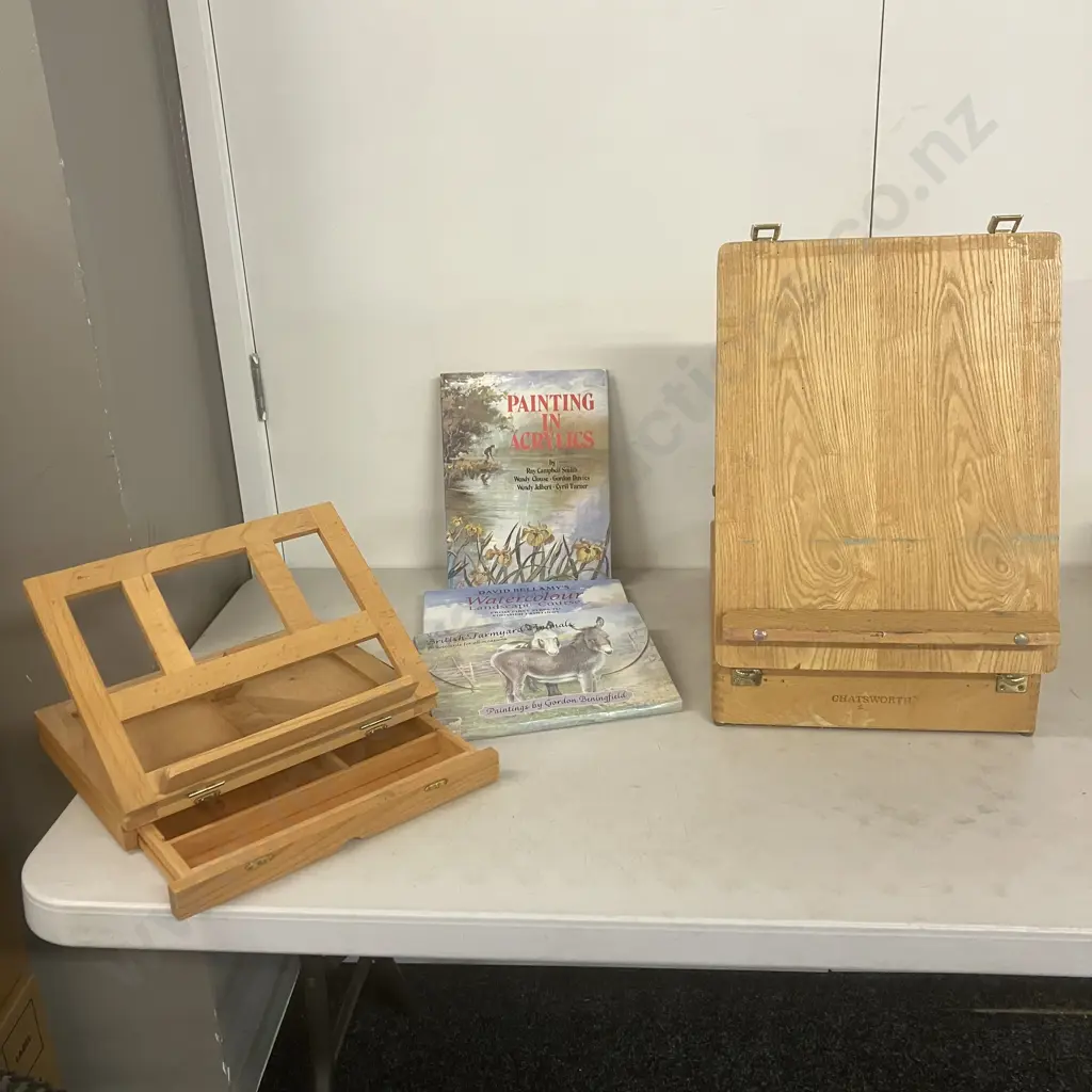 Easel Cases, Painting Books Etc Image 1++