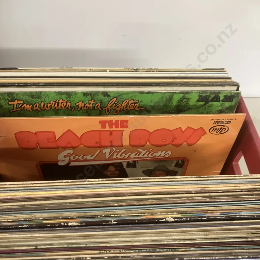 Red Bin Assorted LPs Image 1++