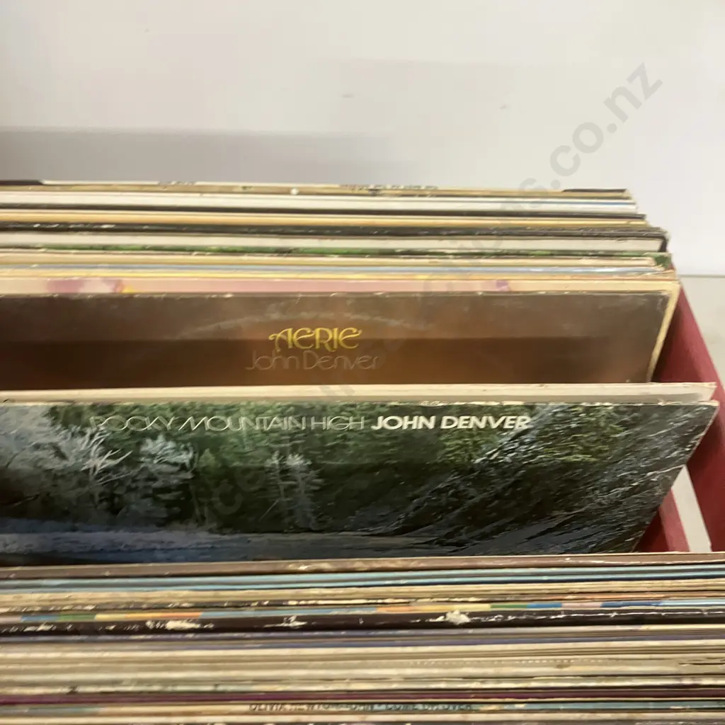 Red Bin Assorted LPs Image 1++