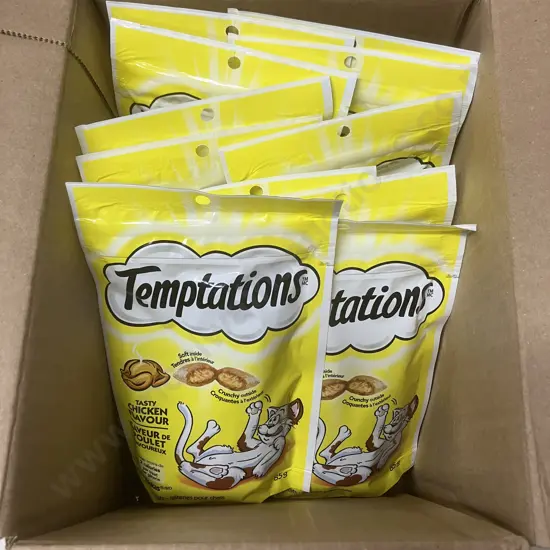 Whiskas Temptations Tasty Chicken Flavour - 12 x 85g BB022326