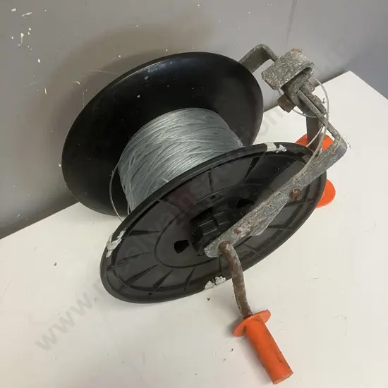 Fence Reel With Nylon Line