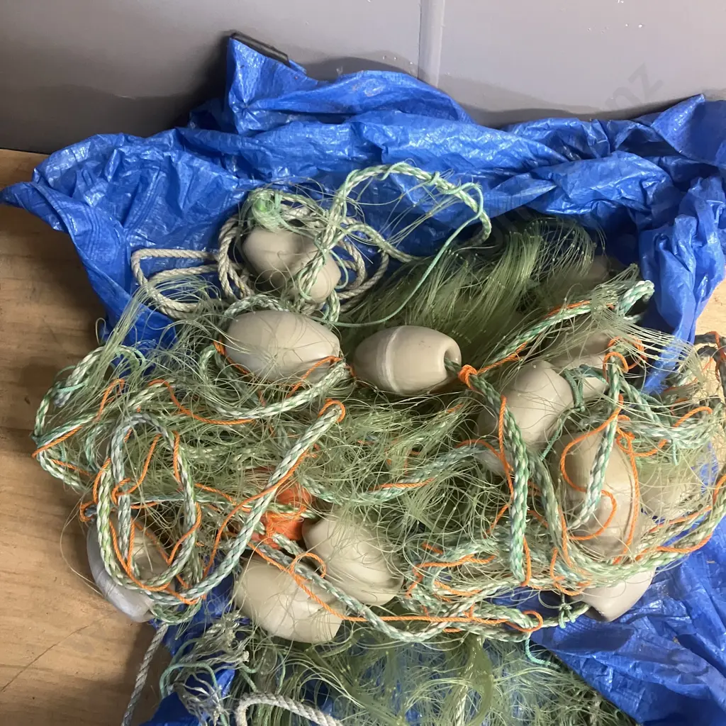 Fishing Net, Tarpaulin, Green Bin Image 1++