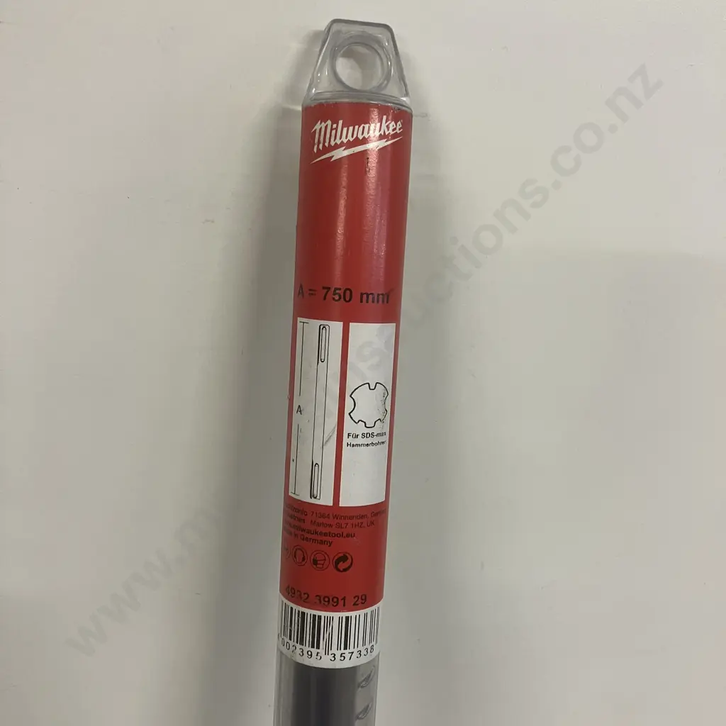 Milwaukee SDS Max To SDS Max Extension Bar 750mm #4932399129 Image 1++