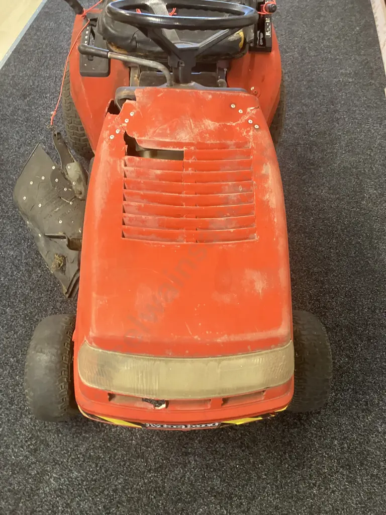 Masport Ride-On Mower With 13.5Hp Tecumseh Motor - Rough Condition, Been Sitting For 12 Months (Sold As-Is Where-Is) Image 1++