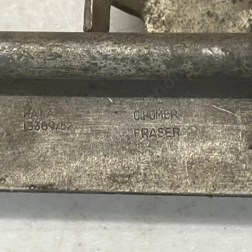 Vintage 1950s "The  Fraser Saw Sharpener" Saw Sharpening Guide Made in Preston, Melbourne Image 1++