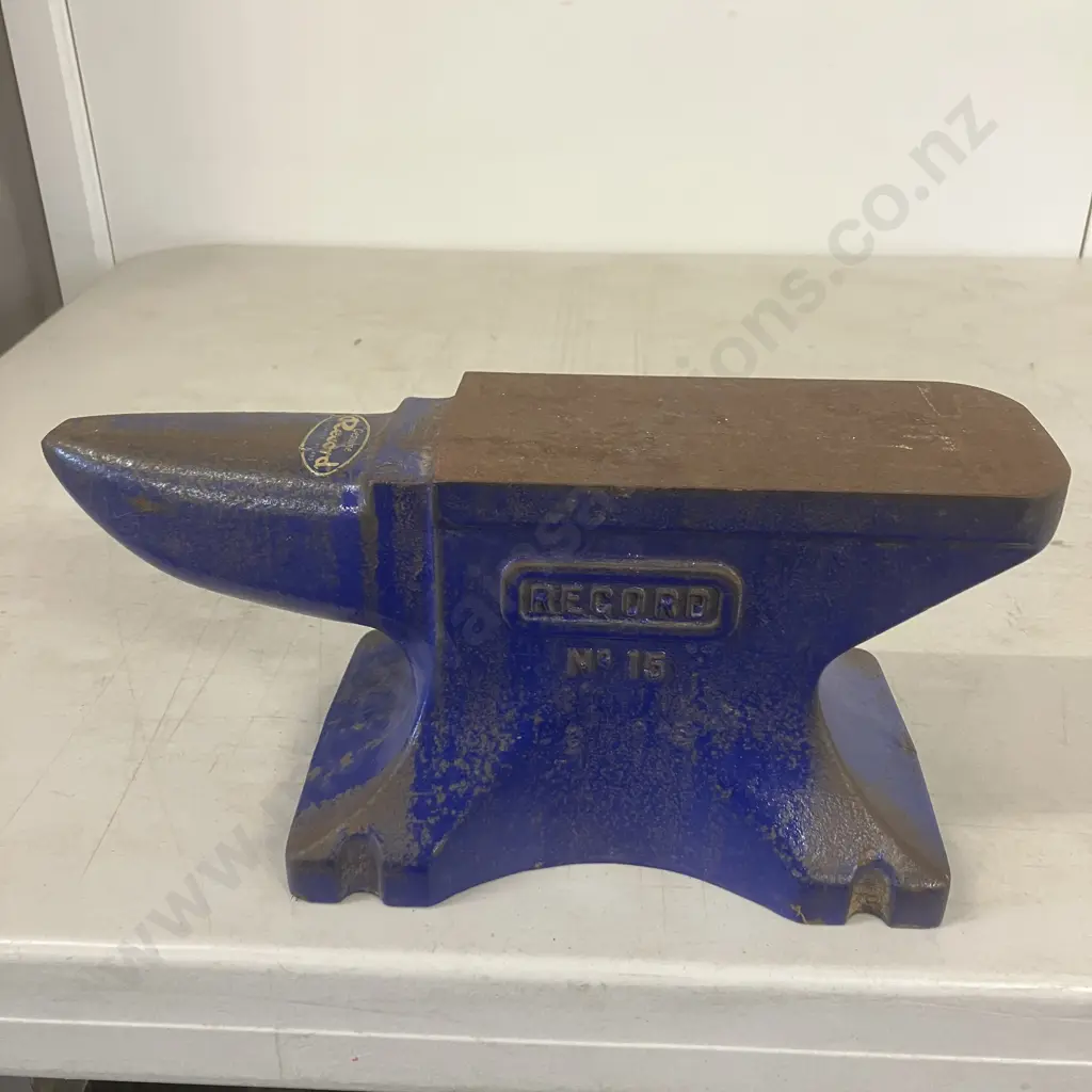 Record No.15 Bench Anvil - Made In England Image 1++