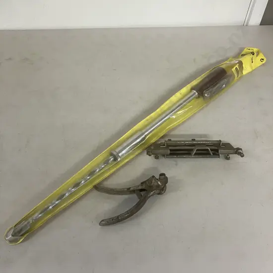 Vintage Stanley Yankee No. 131B Automatic Spiral Ratchet Screwdriver in Original Packaging With 4 x Bits