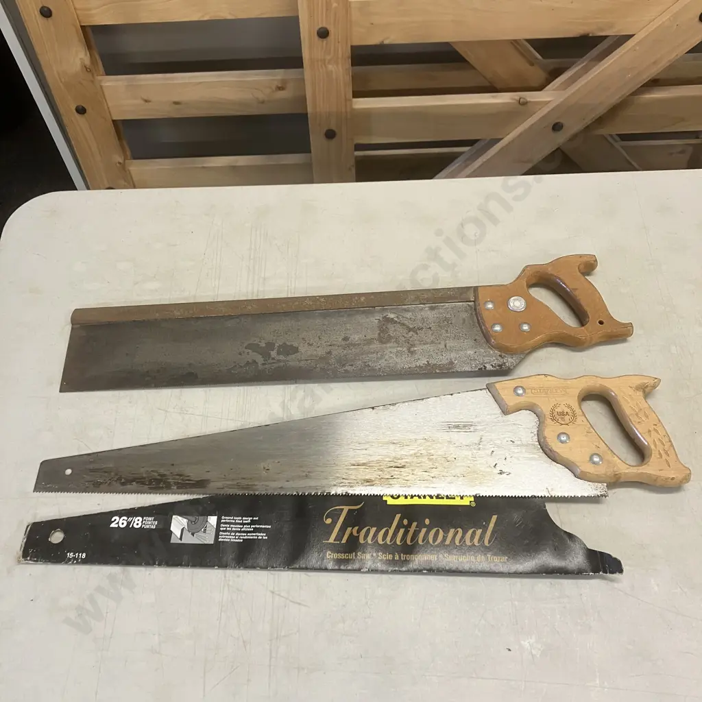 Stanley USA Mitre Saw & Traditional Crosscut Saw Image 1++
