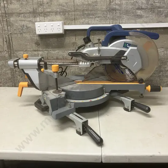 Tooline 254mm Sliding Mitre Saw CSS254 - Dual Bevel Slide Compound Mitre Saw, 1800 Watts