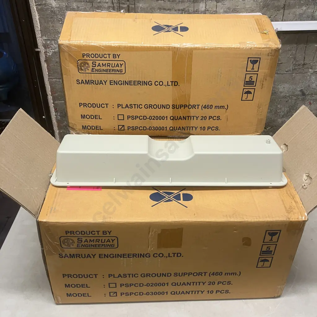 Samruay Engineering Co Plastic Ground Supports (460mm) #PSPCD-030001, 3 x Boxes of 10 Image 1++